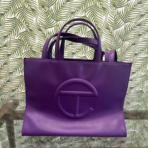Medium Grape Telfar Shopping Bag